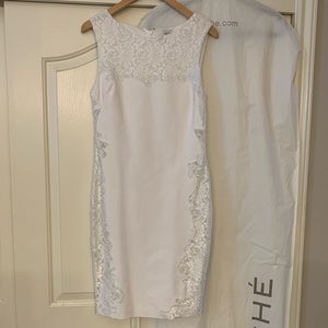 White Cache Dress